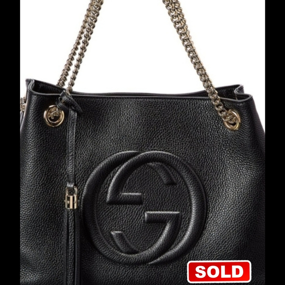 Gucci Soho GG Leather Tote